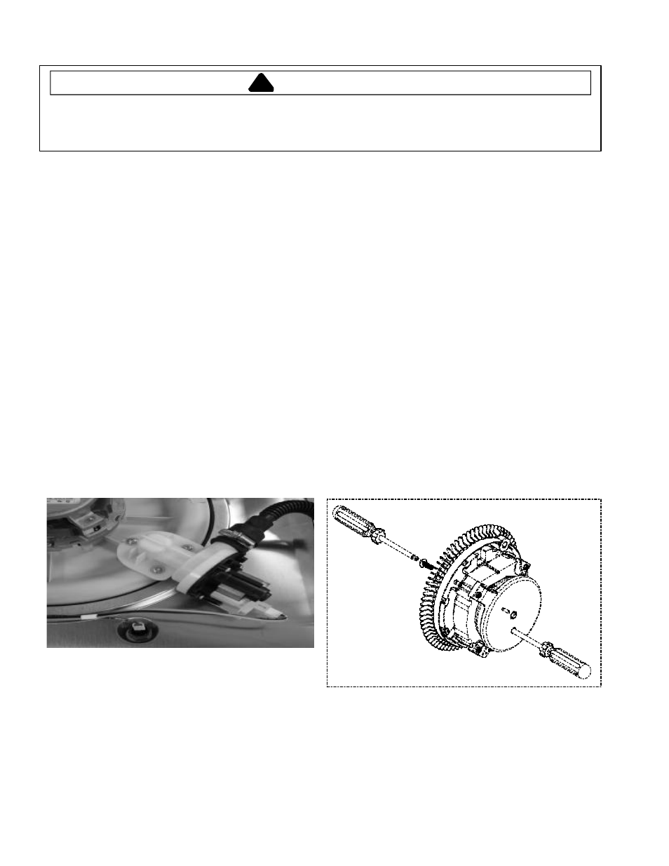 Service and disassembly procedures, Warning | Maytag JDB1060AW User Manual | Page 43 / 59