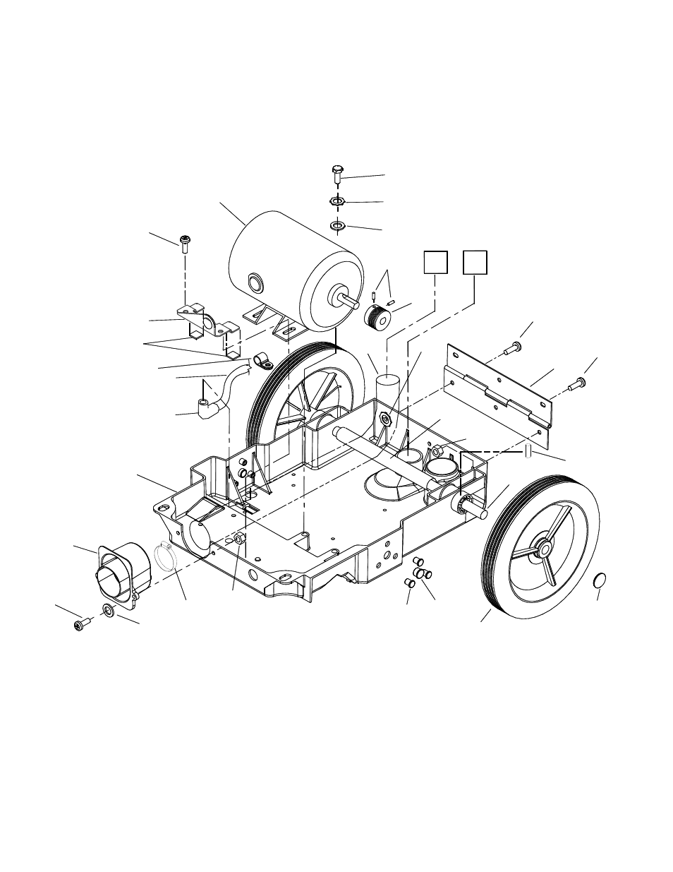 86038220 pg5-1and 5-2, Frame assembly | Cadet CDT7 User Manual | Page 26 / 42