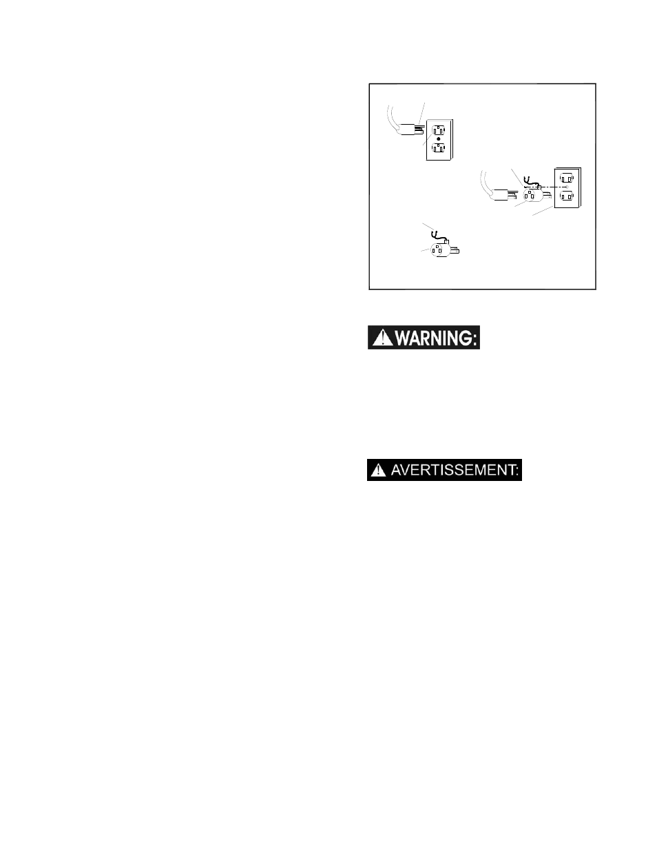 Grounding instructions | Cadet CDT7 User Manual | Page 9 / 42