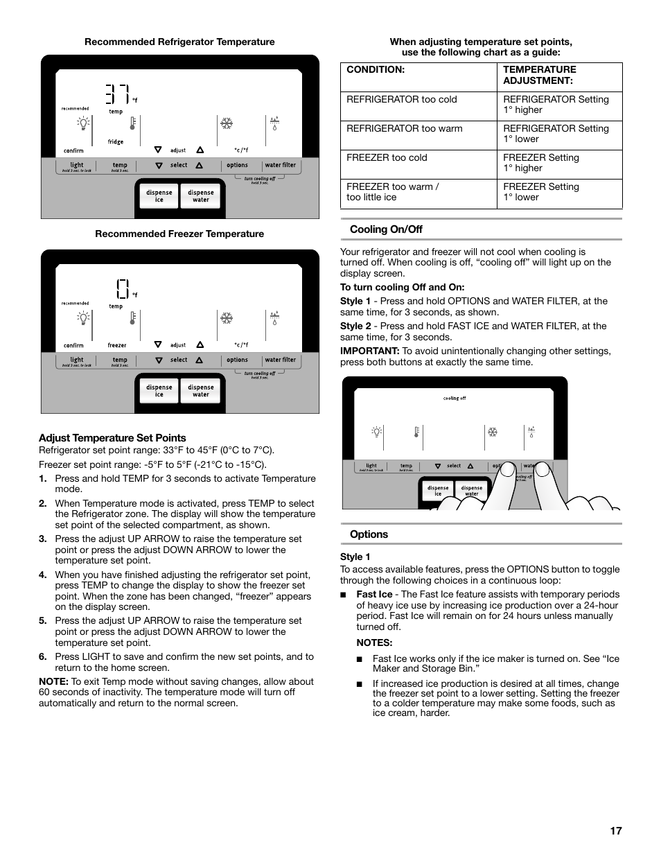 Maytag MFX2876DRM User Manual | Page 17 / 100