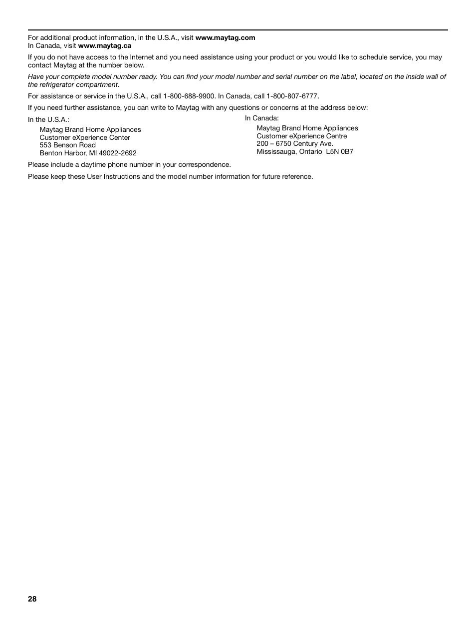 Maytag MFF2055DRM User Manual | Page 28 / 88