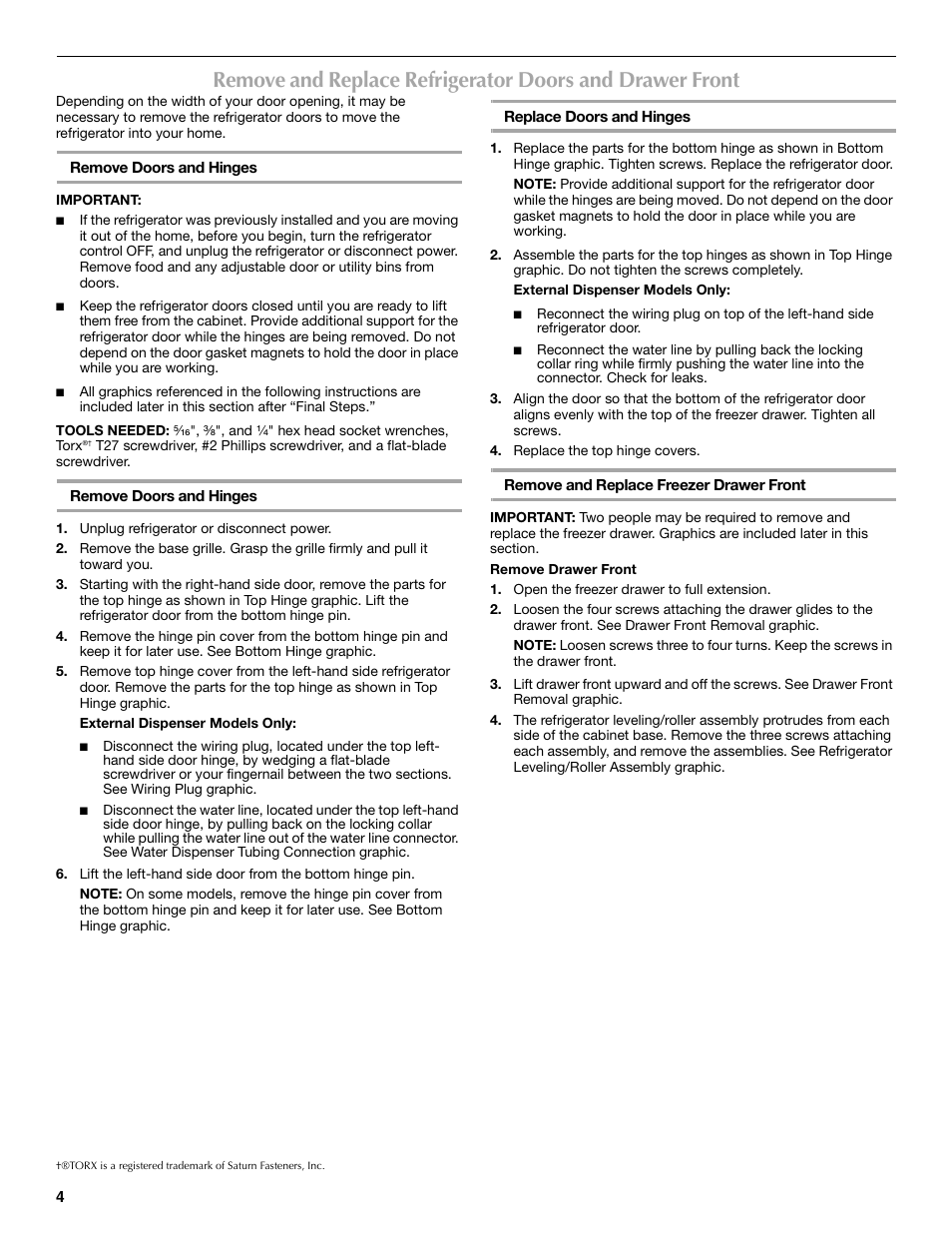 Maytag MFF2055DRM User Manual | Page 4 / 88