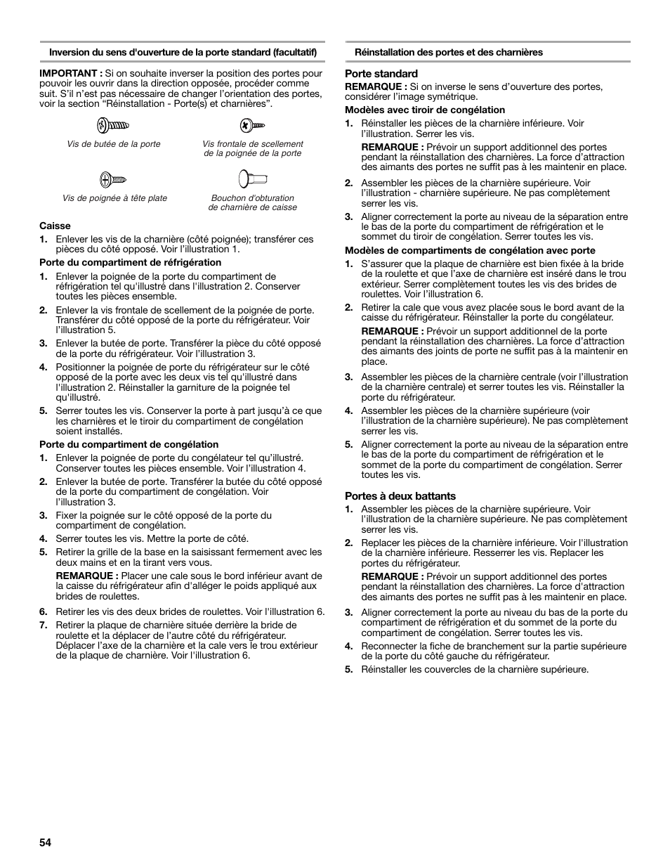 Maytag MFC2062DEM User Manual | Page 54 / 72