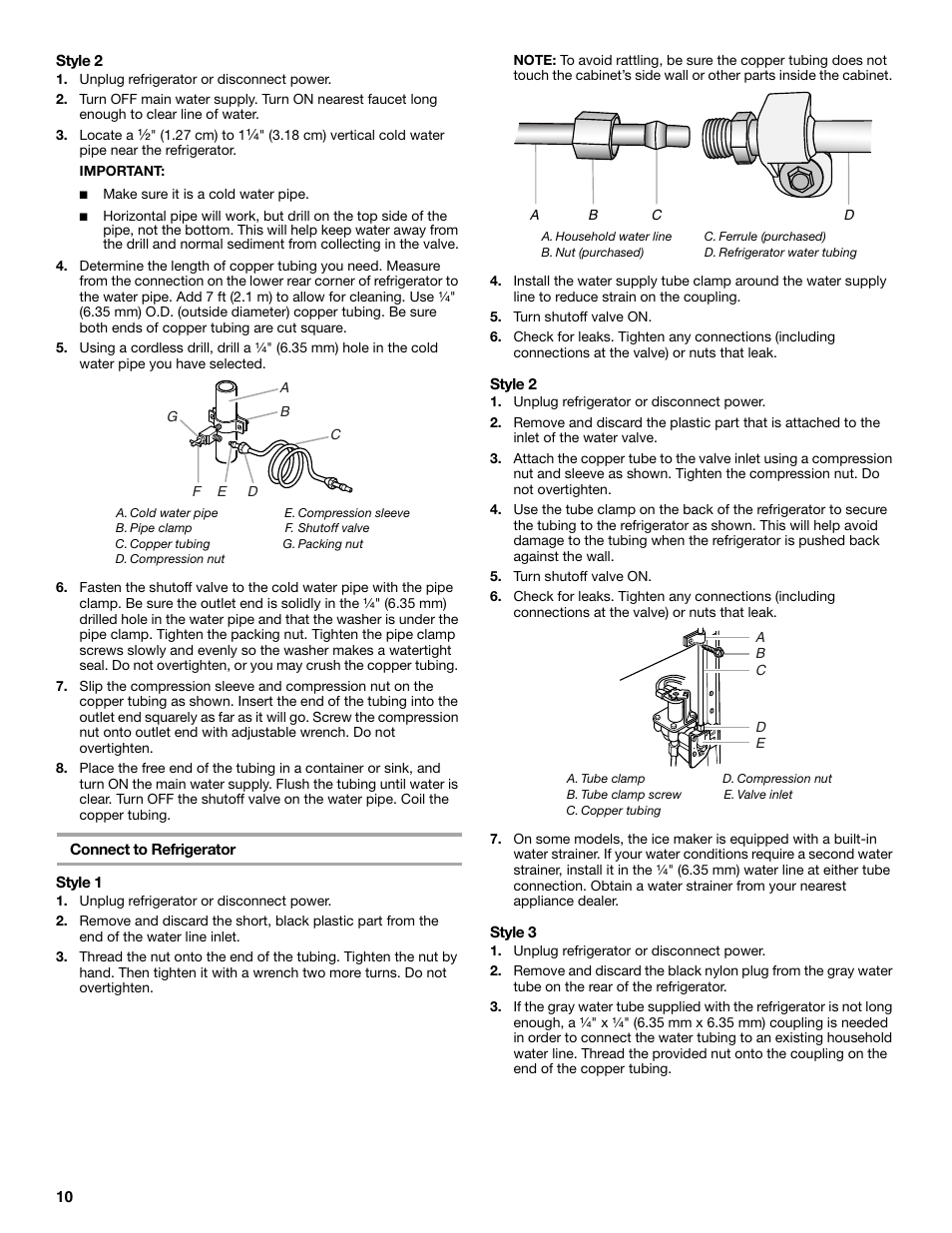 Maytag MSB26C6MDM User Manual | Page 10 / 86