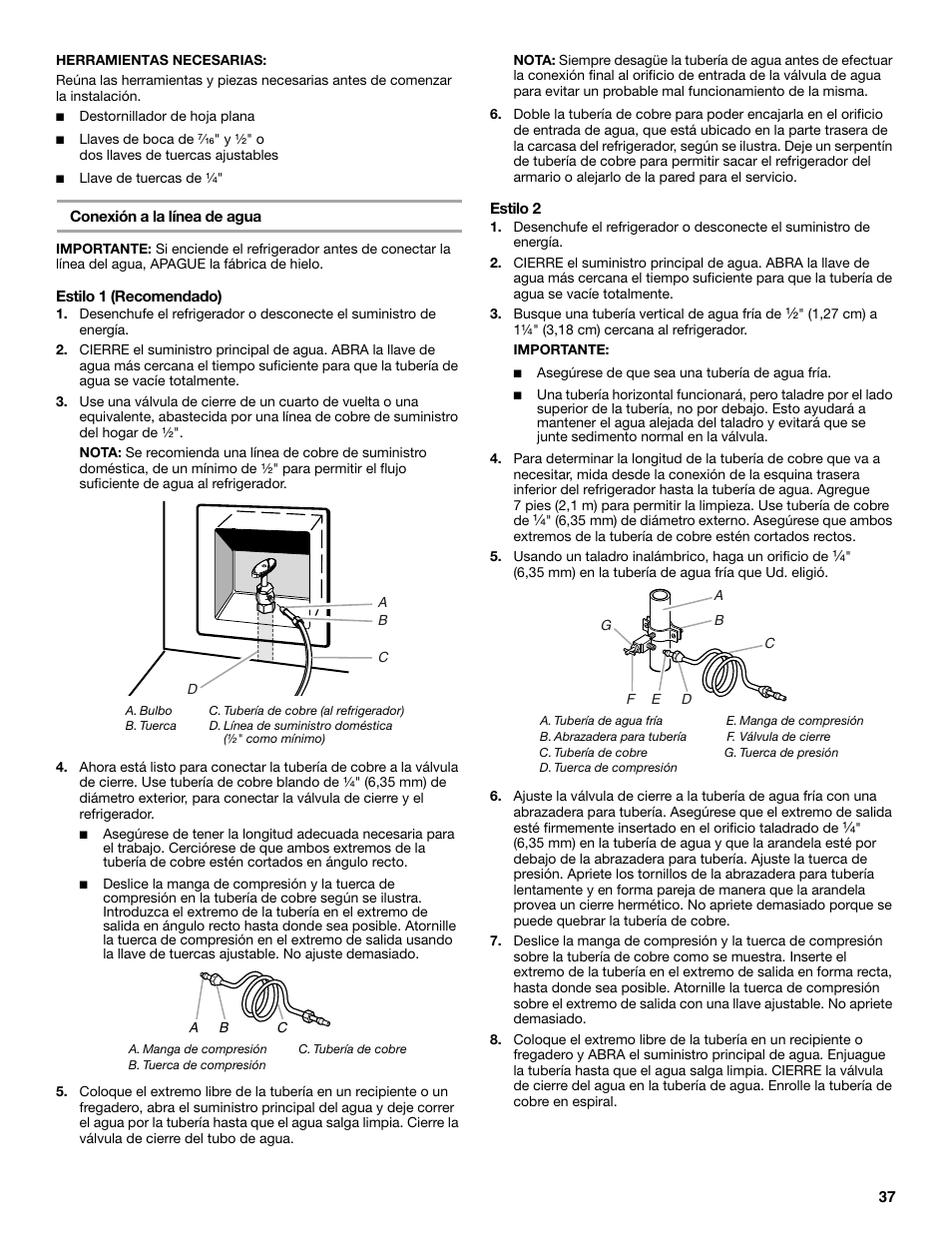 Maytag MSB26C6MDM User Manual | Page 37 / 86