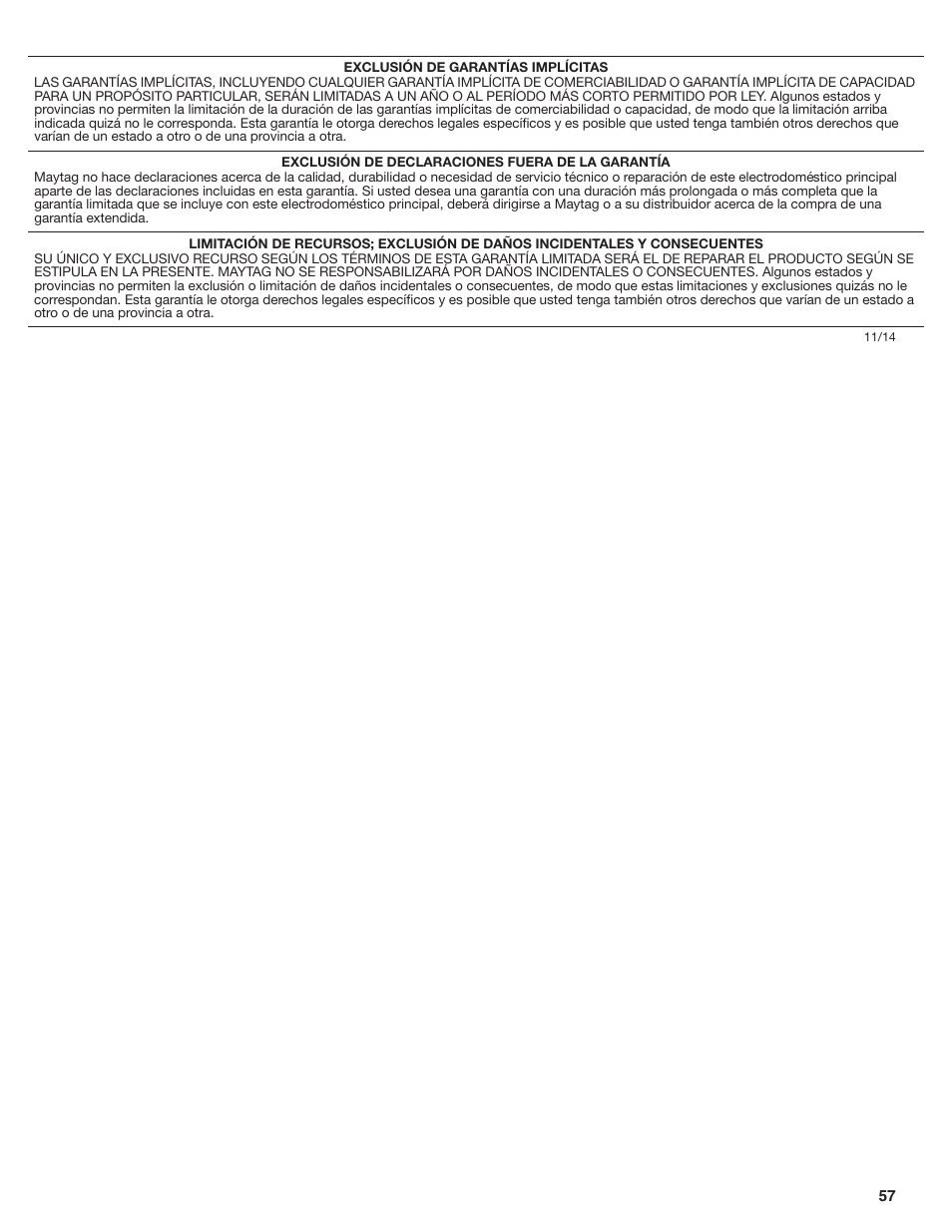 Maytag MSB26C6MDM User Manual | Page 57 / 86