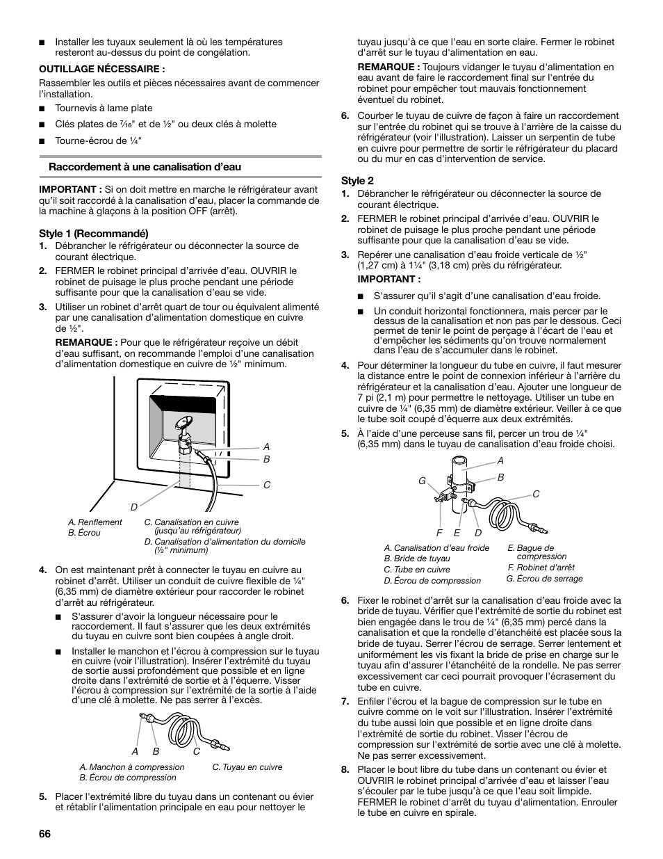 Maytag MSB26C6MDM User Manual | Page 66 / 86