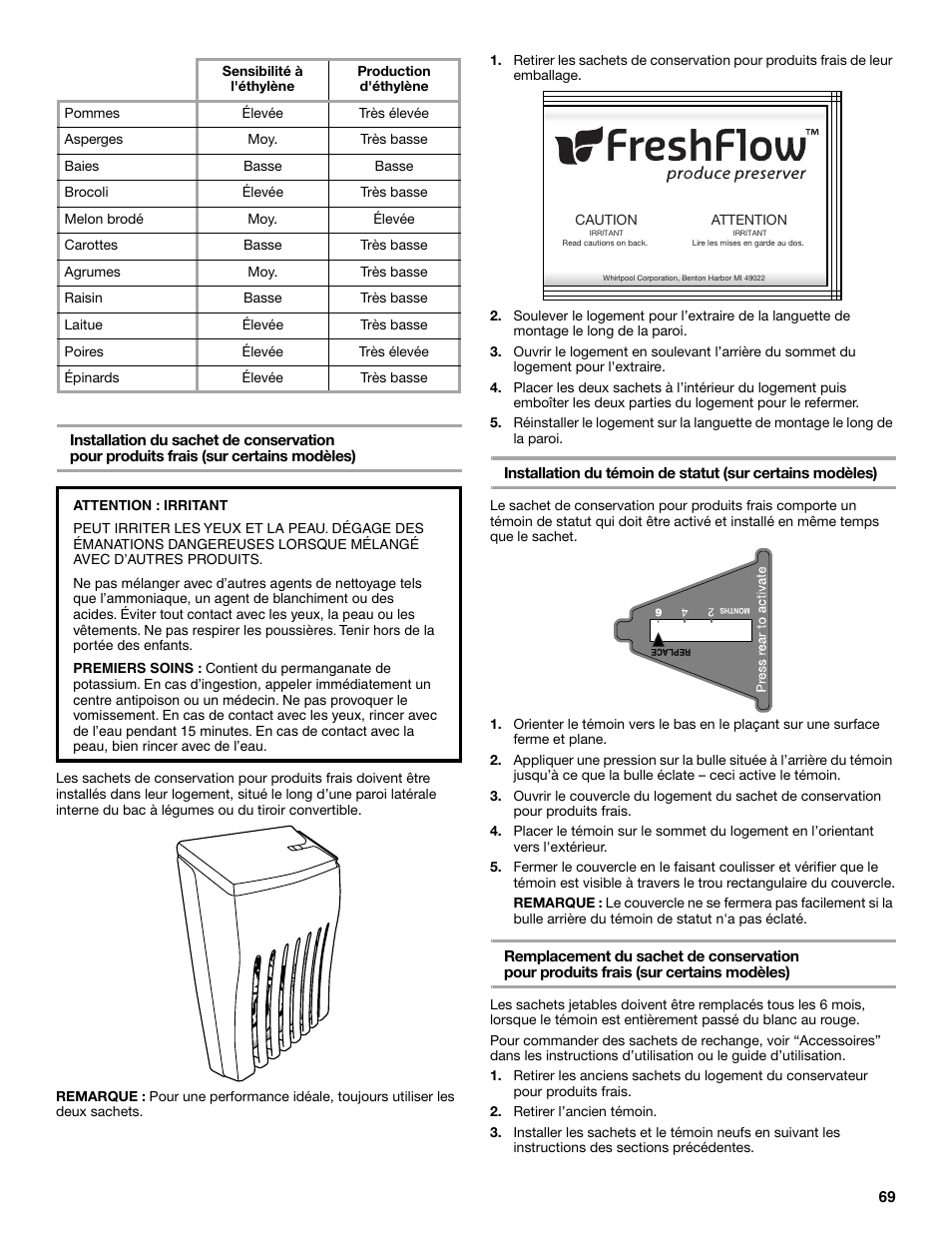 Maytag MSB26C6MDM User Manual | Page 69 / 86