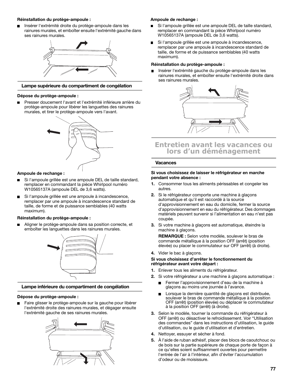 Maytag MSB26C6MDM User Manual | Page 77 / 86