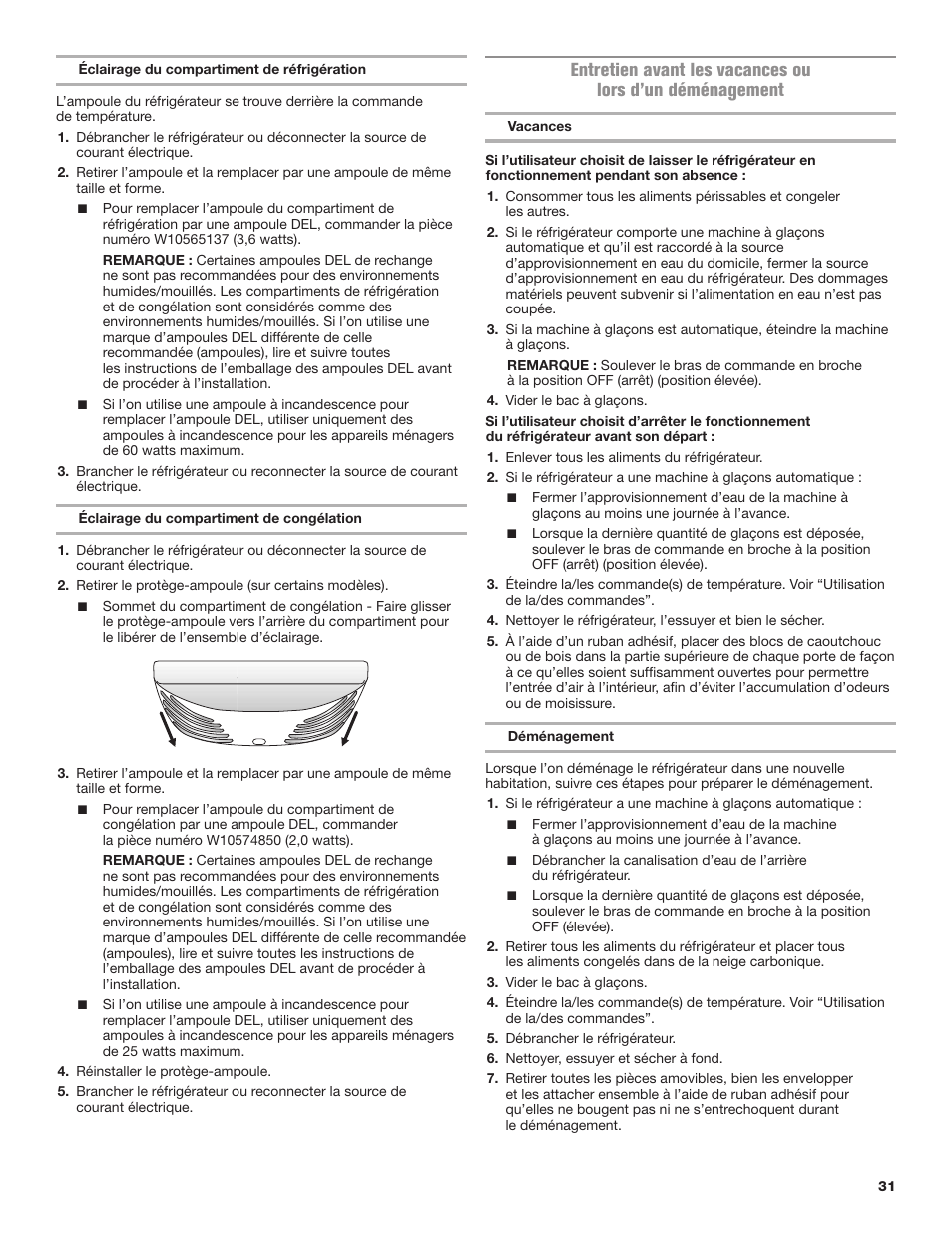 Maytag MRT118FZEM User Manual | Page 31 / 56