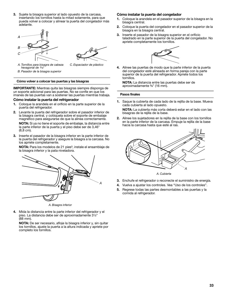 Maytag WRT371SZBF User Manual | Page 33 / 78