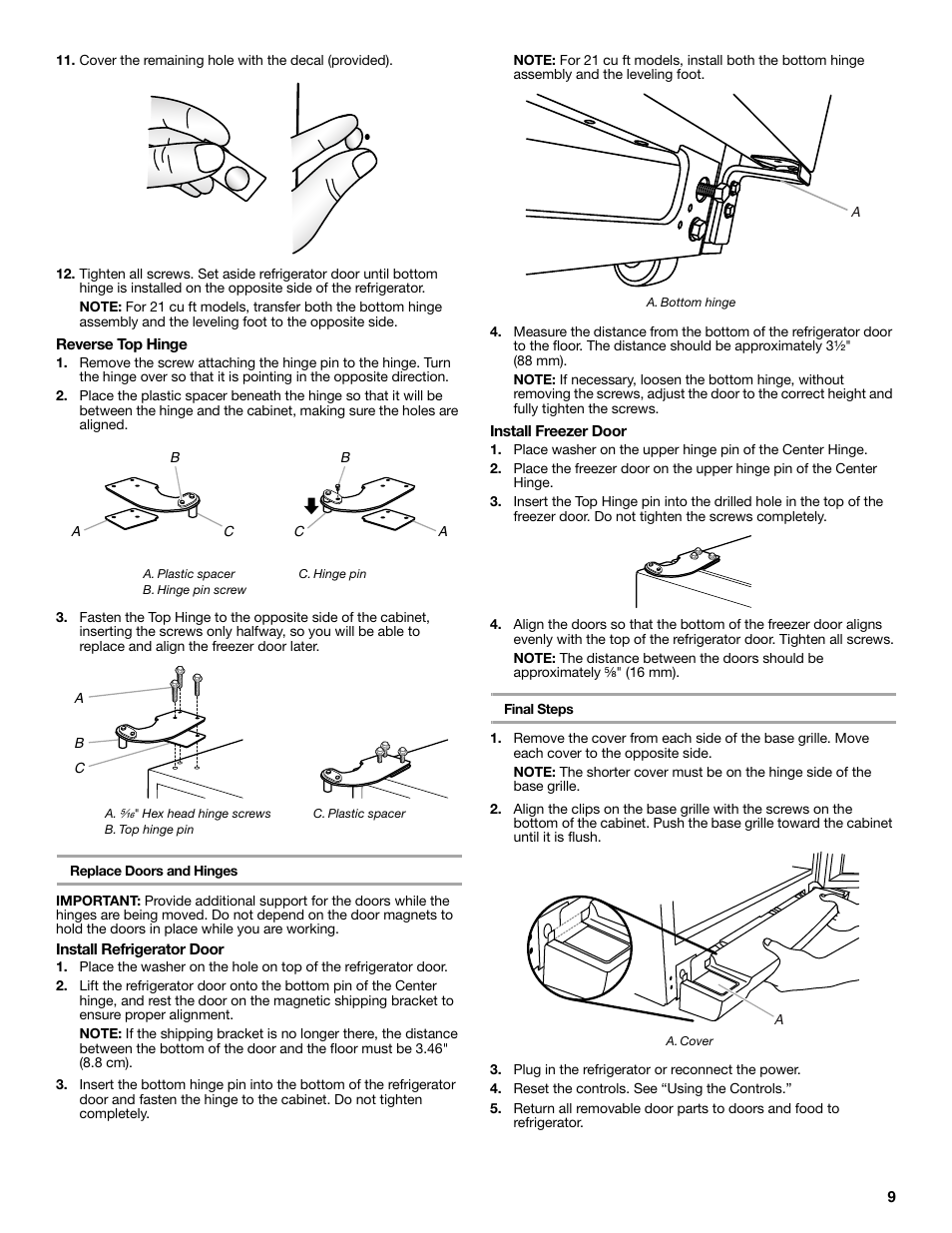 Maytag WRT371SZBF User Manual | Page 9 / 78