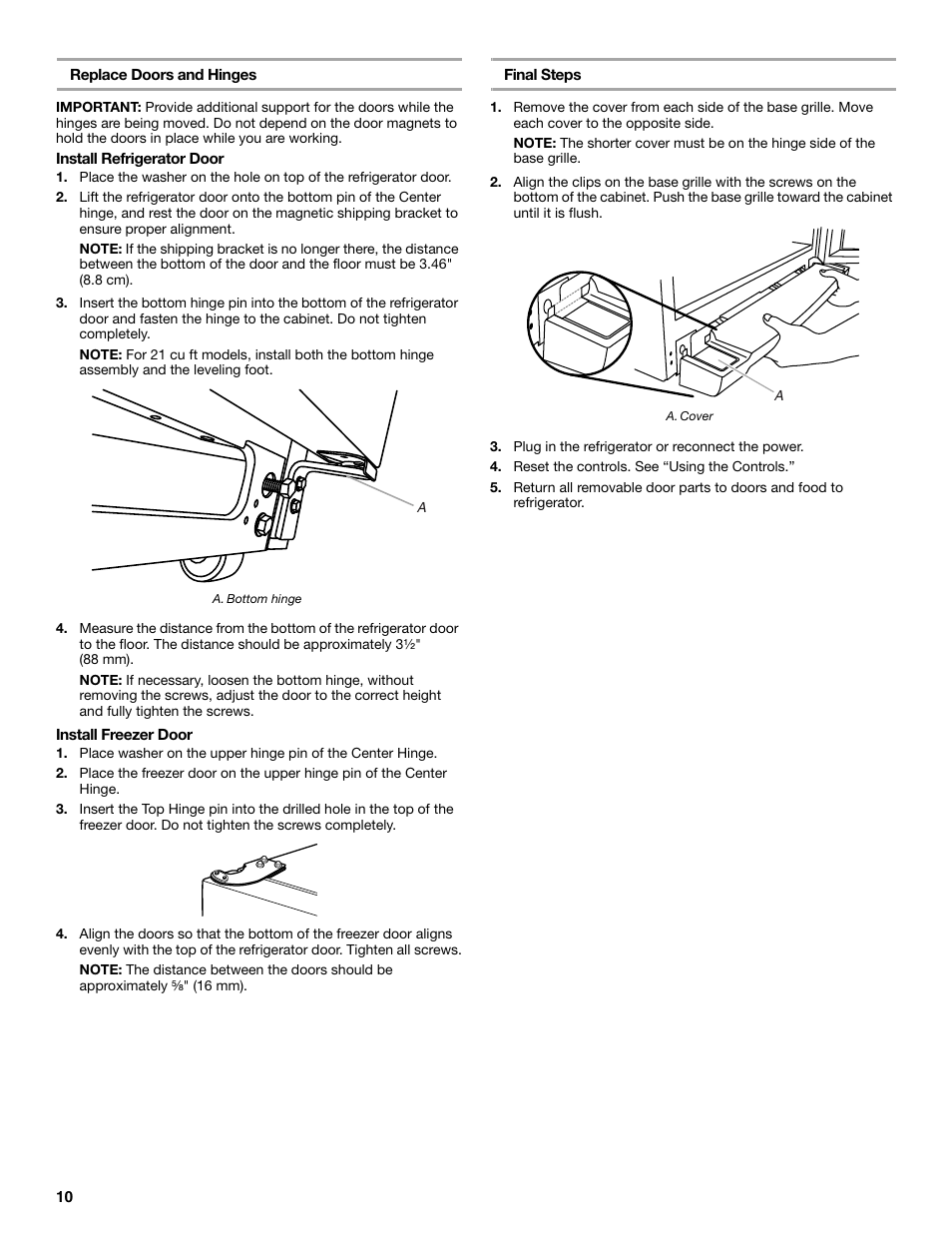 Maytag M8TXEGFBS User Manual | Page 10 / 84