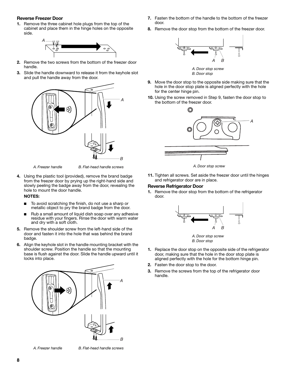 Maytag M8TXEGFBS User Manual | Page 8 / 84