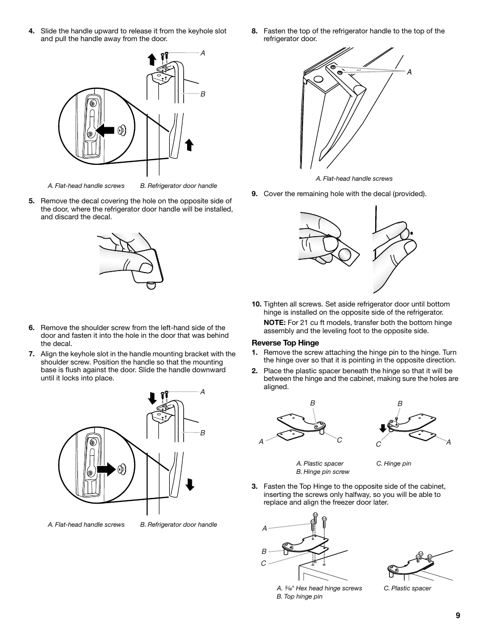Maytag M8TXEGFBS User Manual | Page 9 / 84
