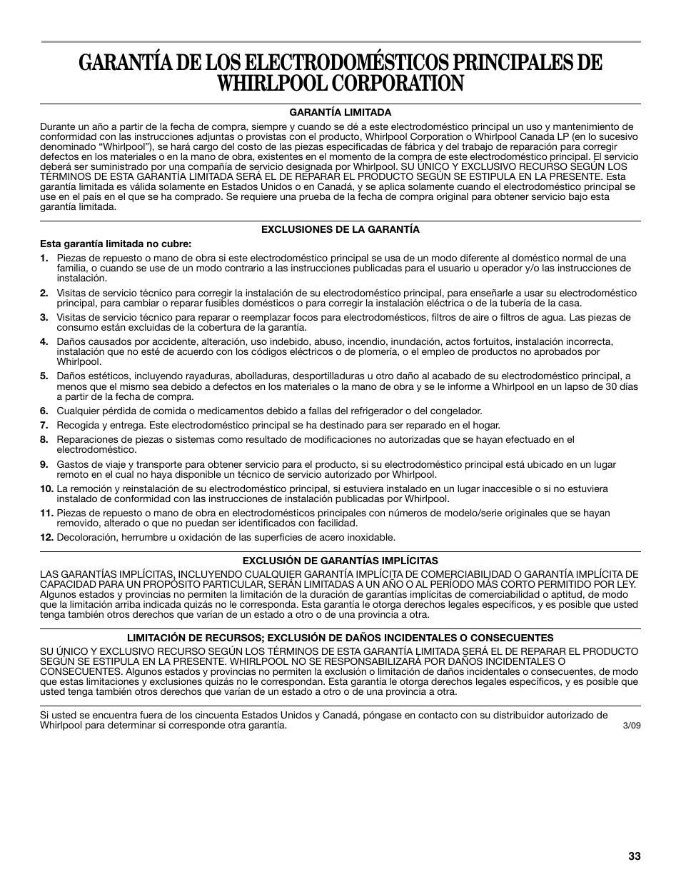 Maytag ED5CHQXVB User Manual | Page 33 / 52