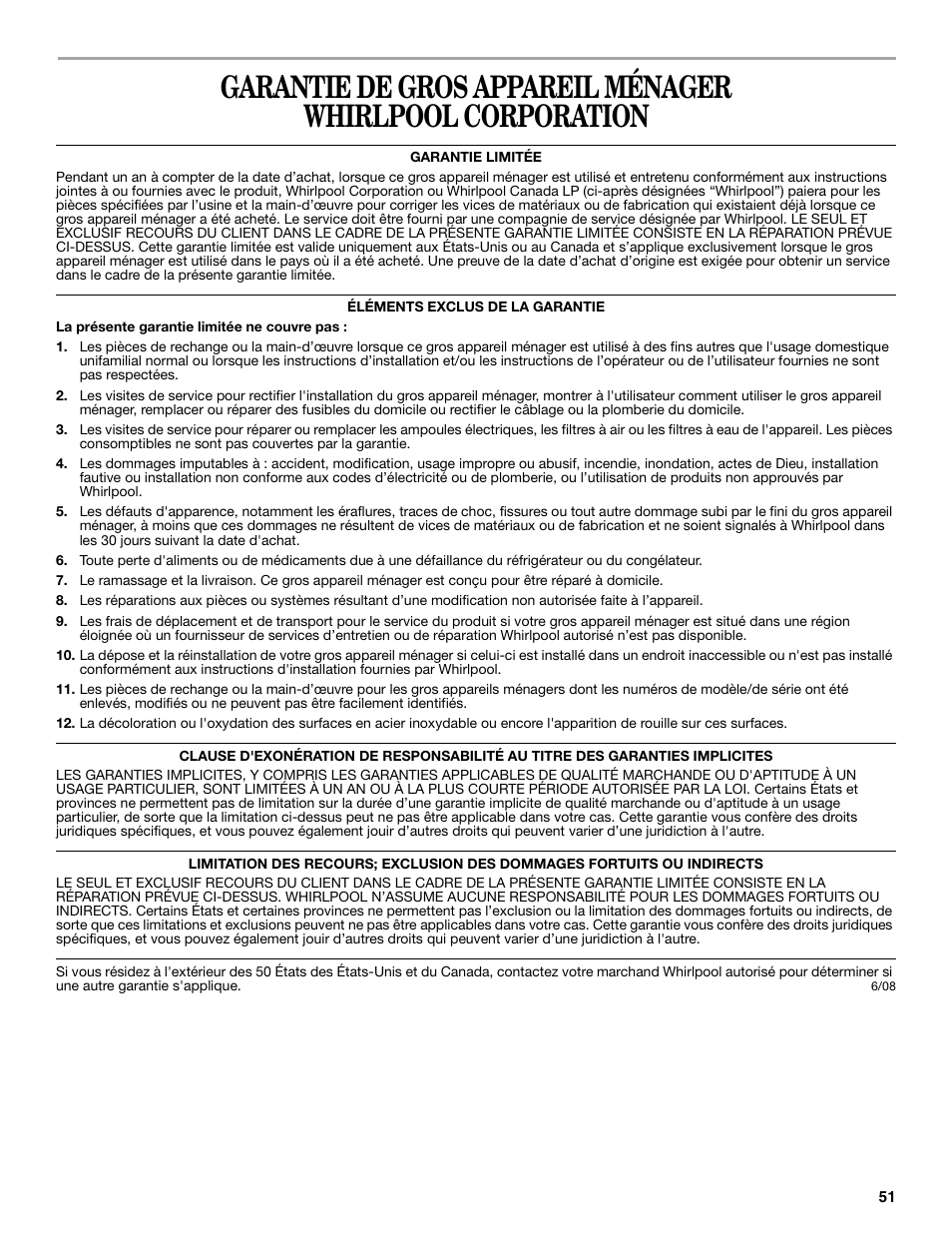 Maytag ED5CHQXVB User Manual | Page 51 / 52