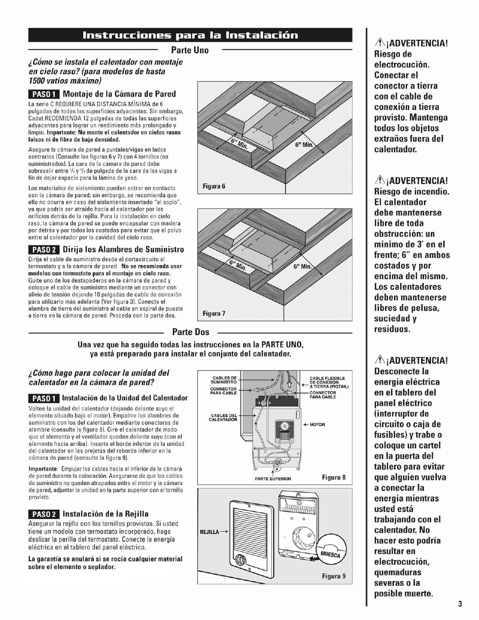 Cadet C User Manual | Page 8 / 10
