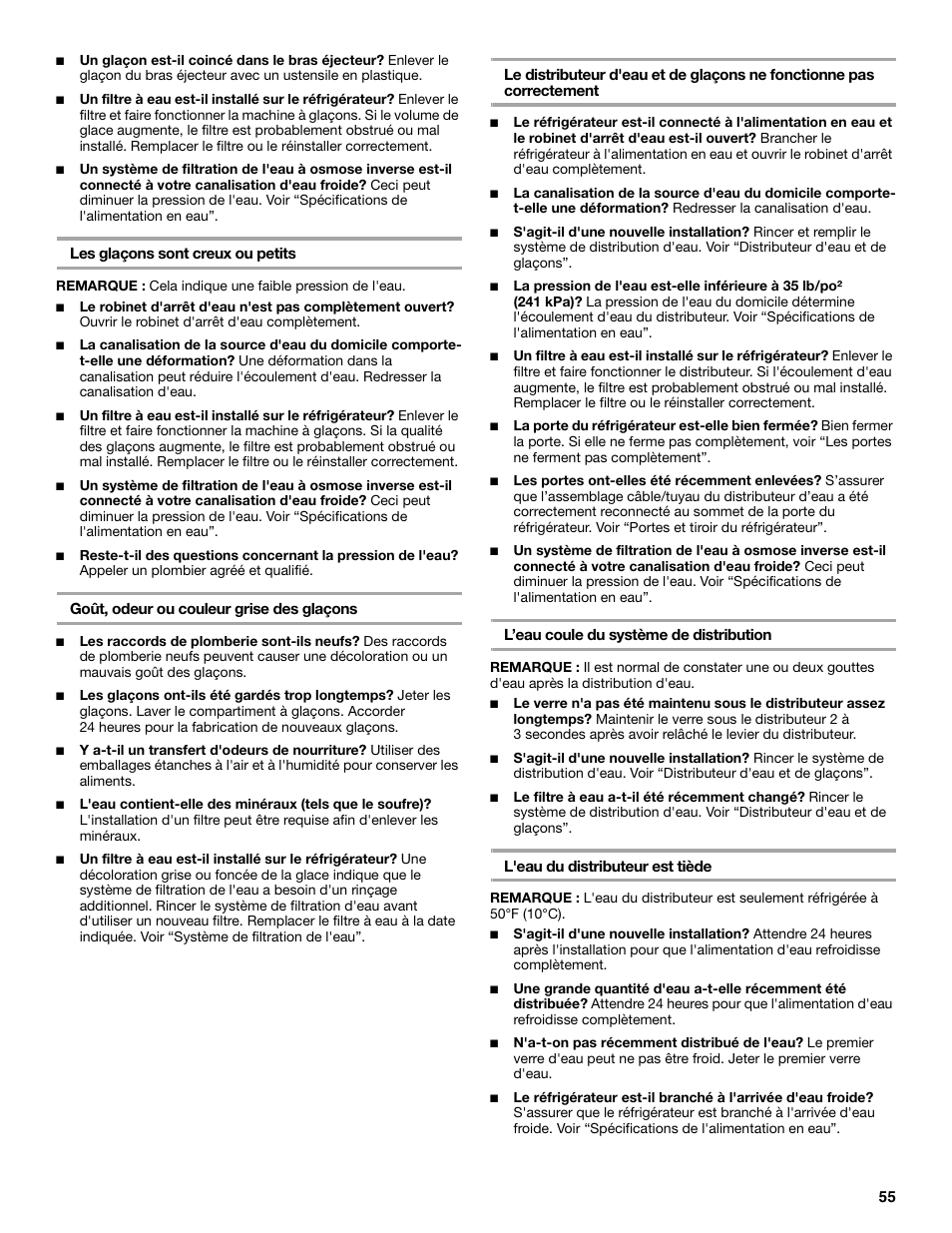 Maytag MFT2771XEB User Manual | Page 55 / 61