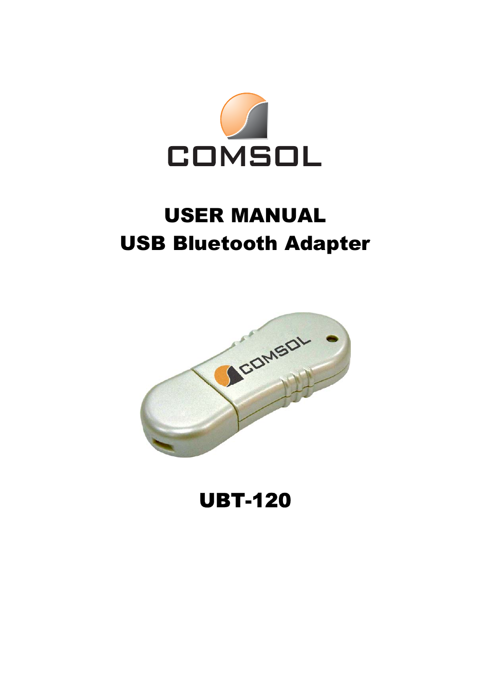 COMSOL UBT-120 User Manual | 12 pages