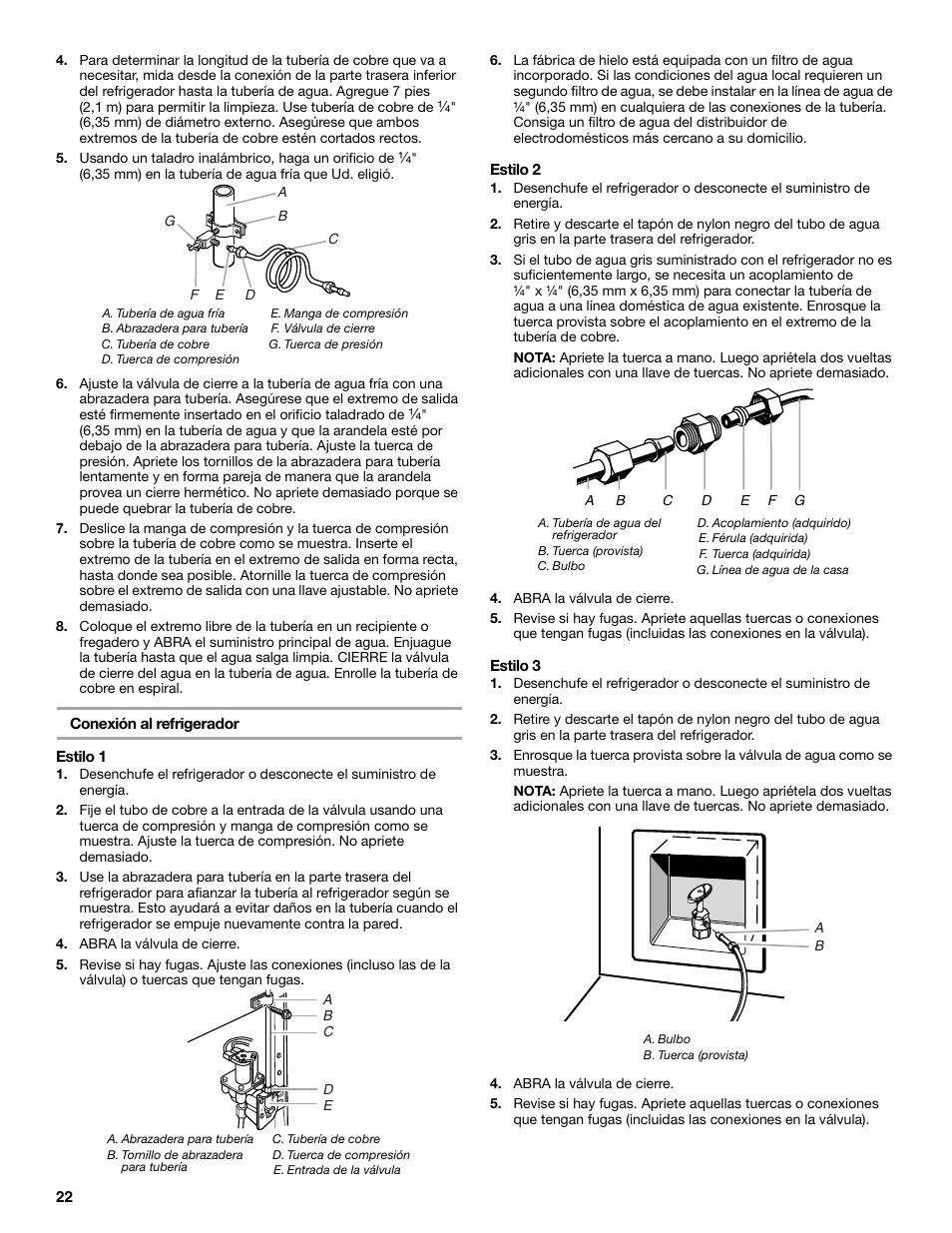Maytag MSD2530WEB User Manual | Page 22 / 54
