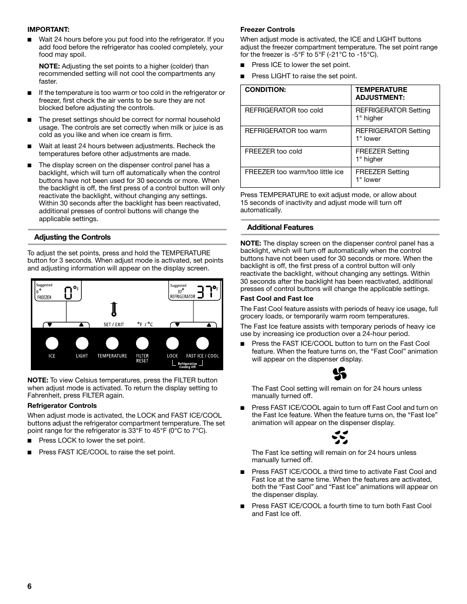 Maytag MSD2530WEB User Manual | Page 6 / 54