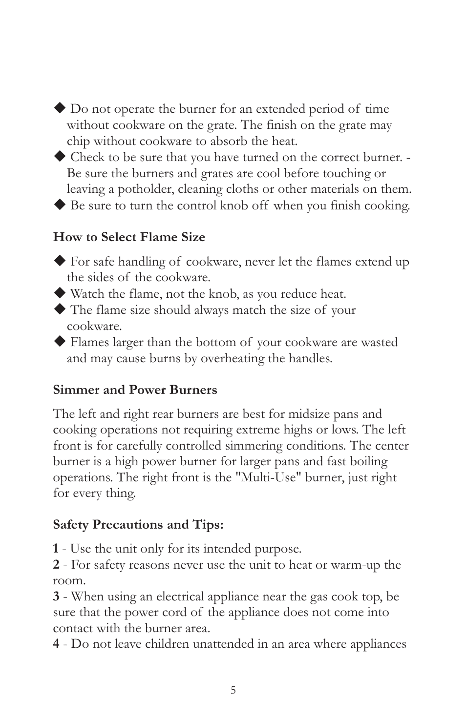 Caldera SSK365NG-C User Manual | Page 6 / 12