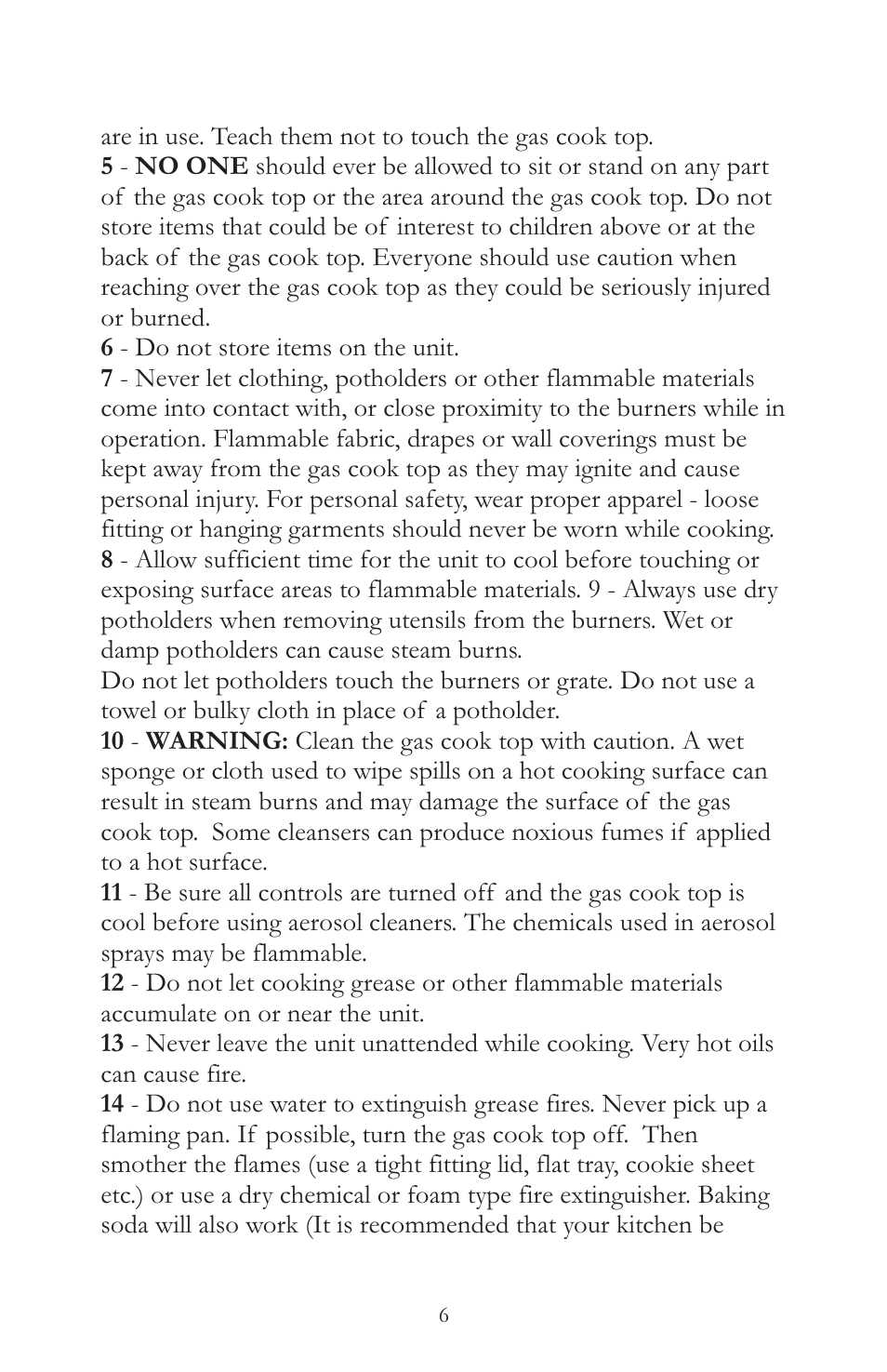Caldera SSK365NG-C User Manual | Page 7 / 12