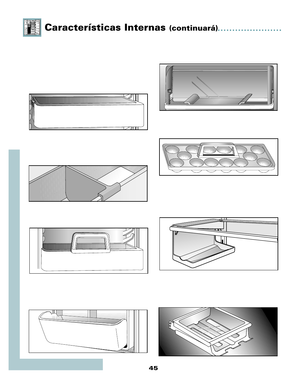 Características internas, Continuará) | Maytag MSD2434HEQ User Manual | Page 46 / 60