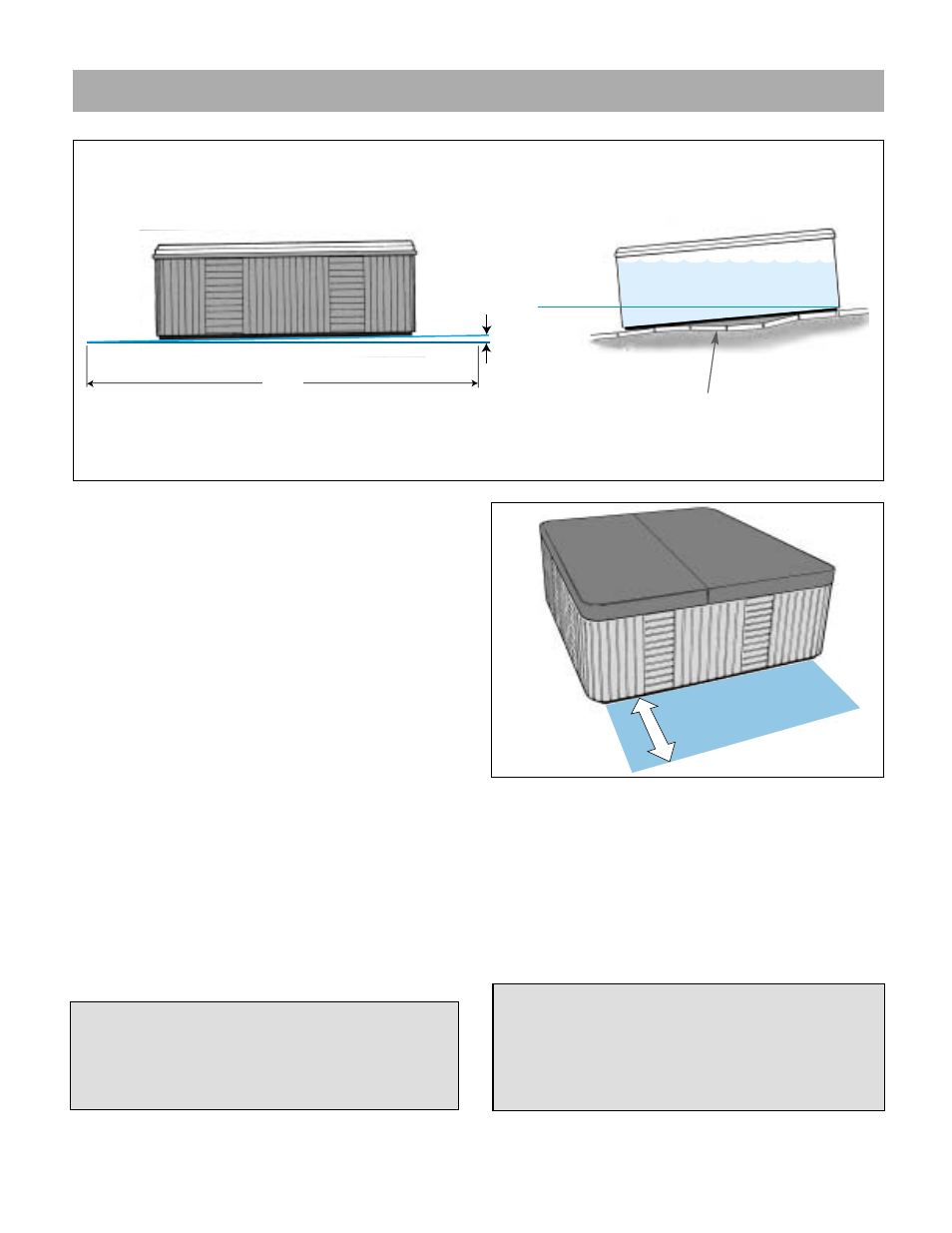 Set up and installation | Caldera Paradise Series User Manual | Page 5 / 24