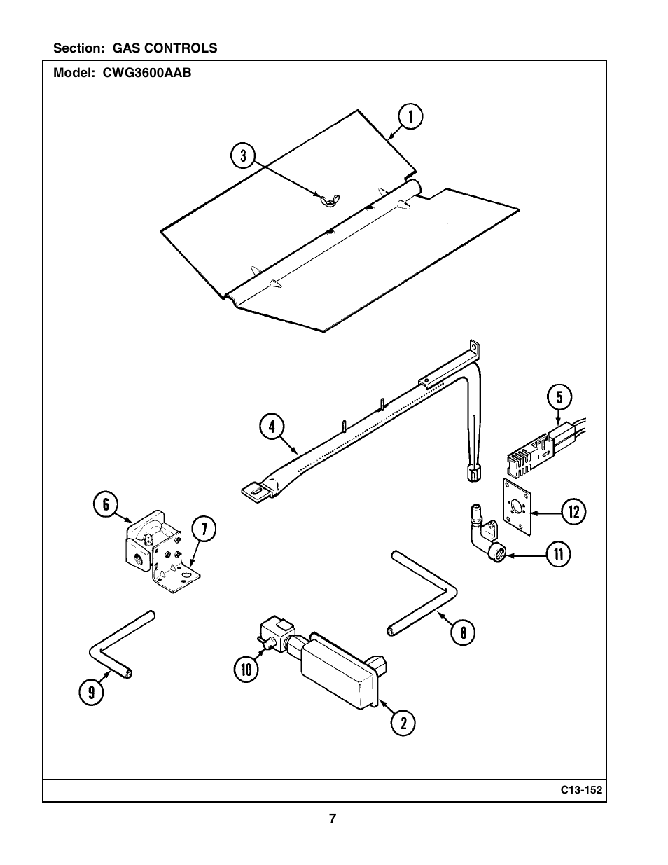 Maytag CWG3600AAB User Manual | Page 8 / 13