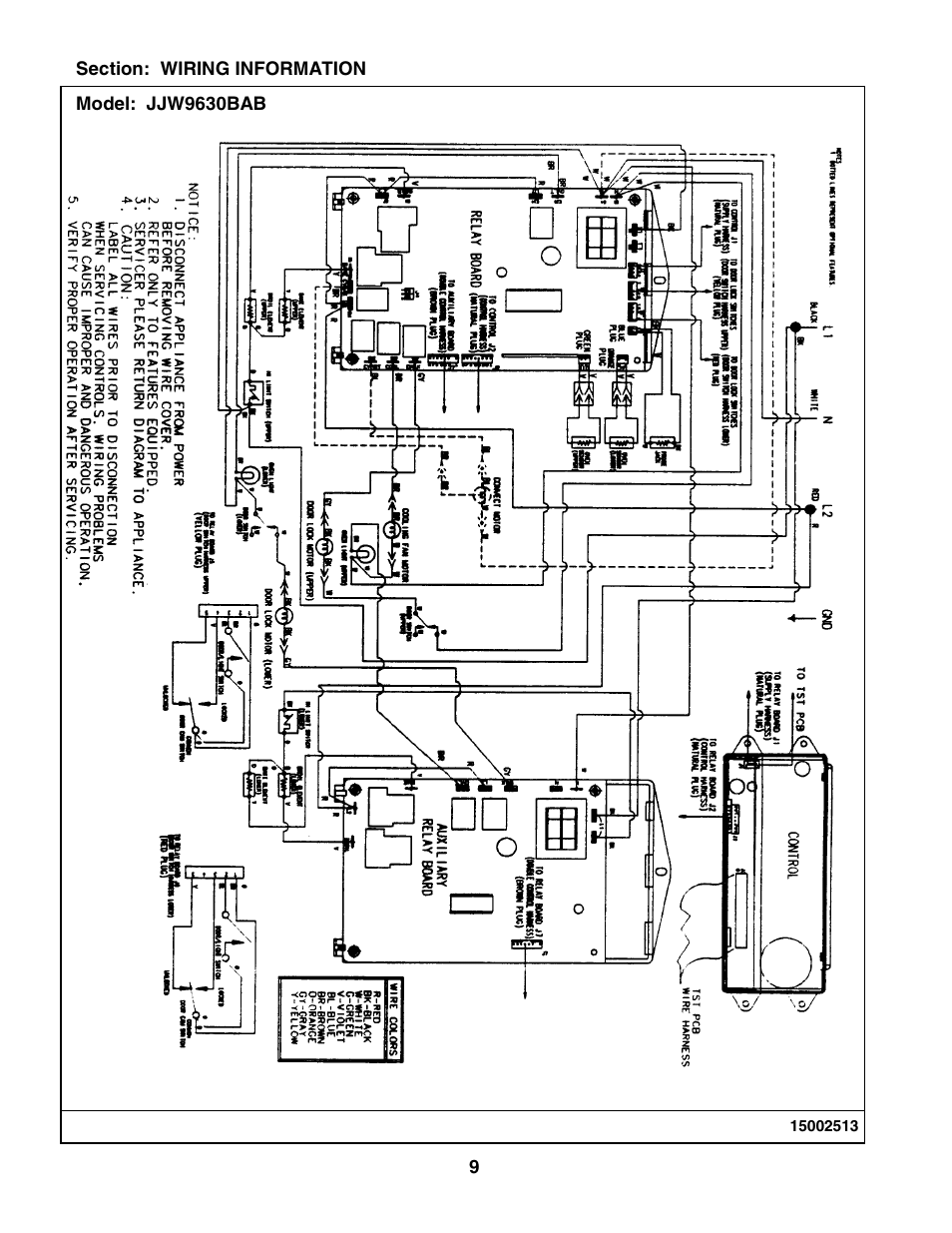 Maytag JJW9630BAB User Manual | Page 10 / 13