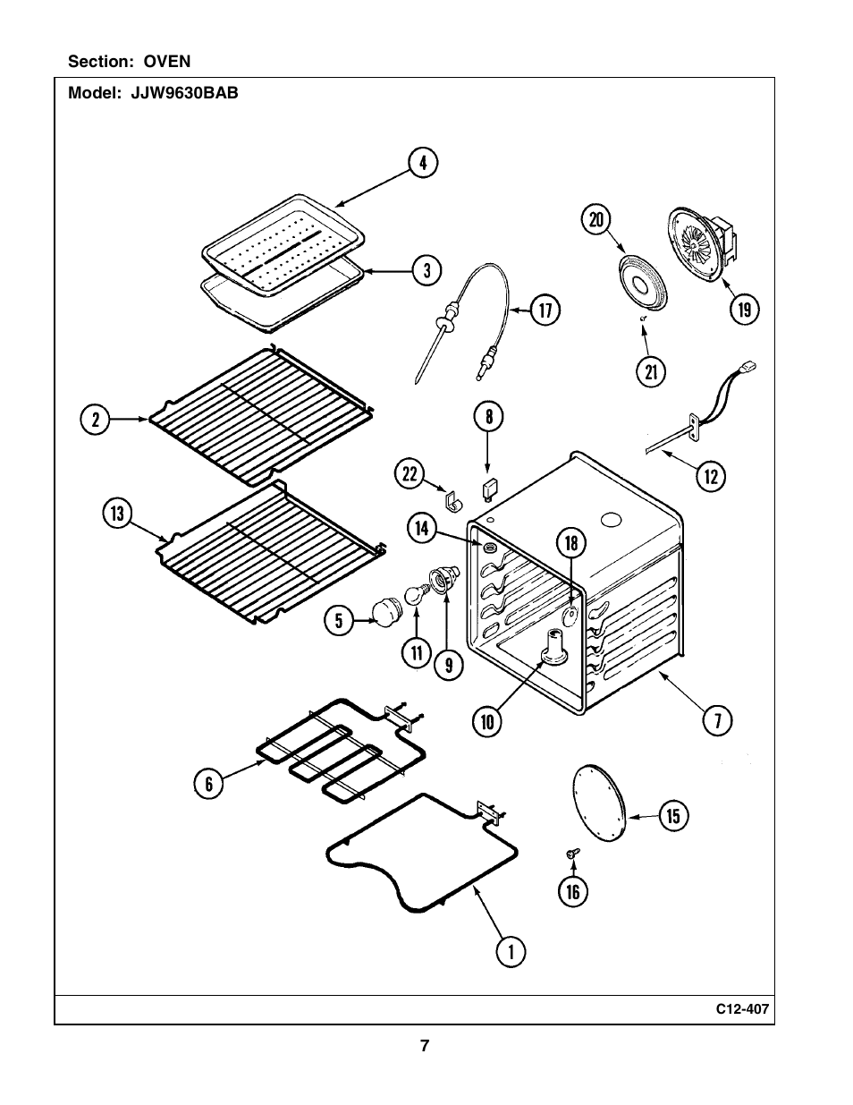 Maytag JJW9630BAB User Manual | Page 8 / 13