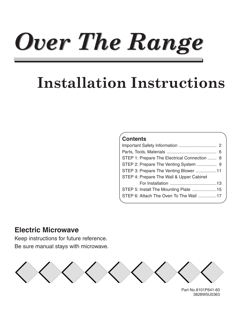 Maytag MMV5207ACQ Installation User Manual | 56 pages