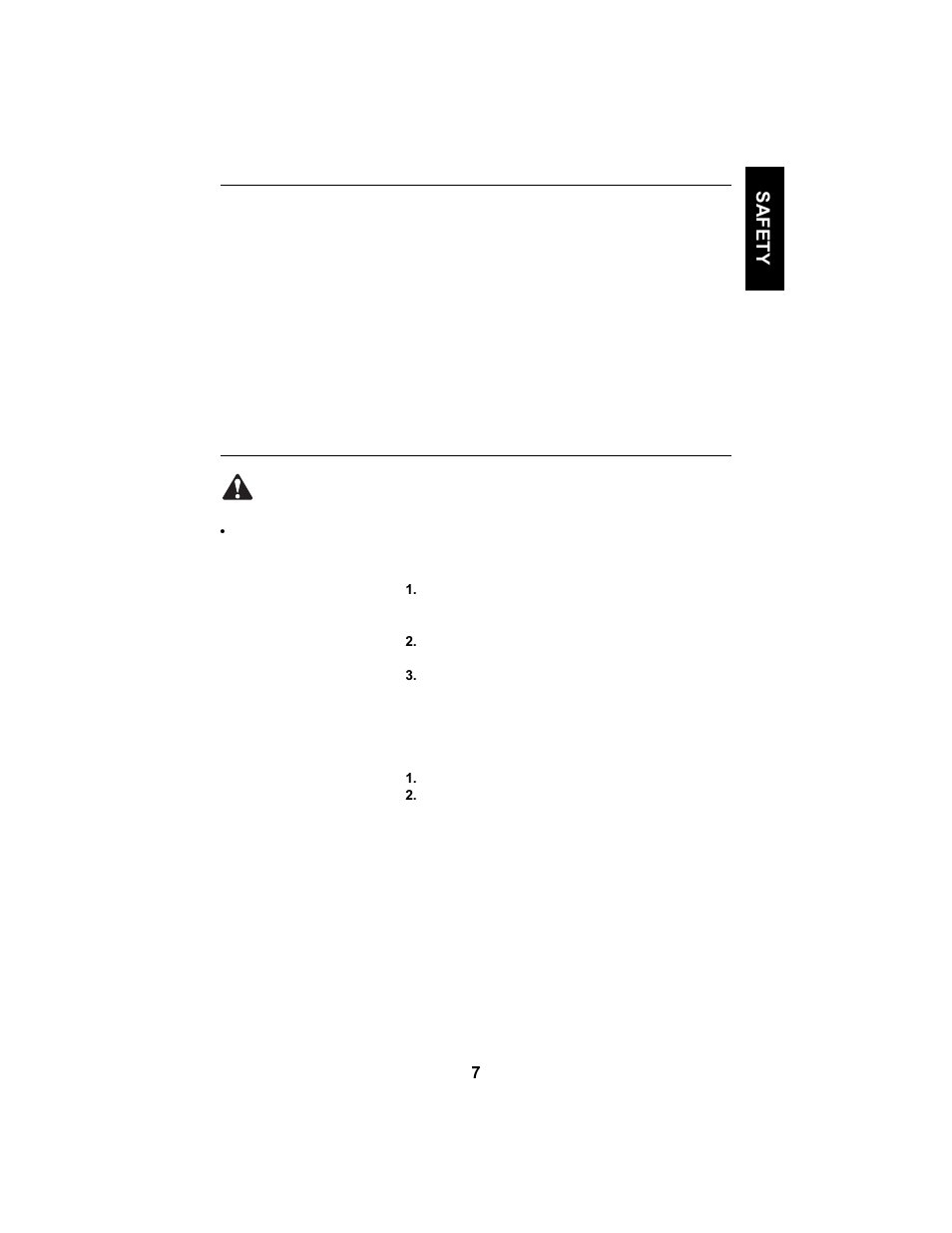 Sa fe ty | Maytag MMV5100AAB User Manual | Page 7 / 40