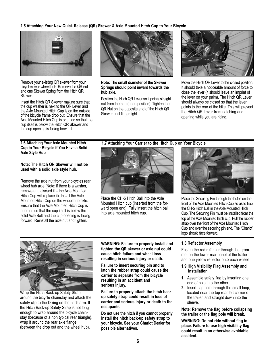 Chariot Carriers CABRIOLET CTS User Manual | Page 7 / 14