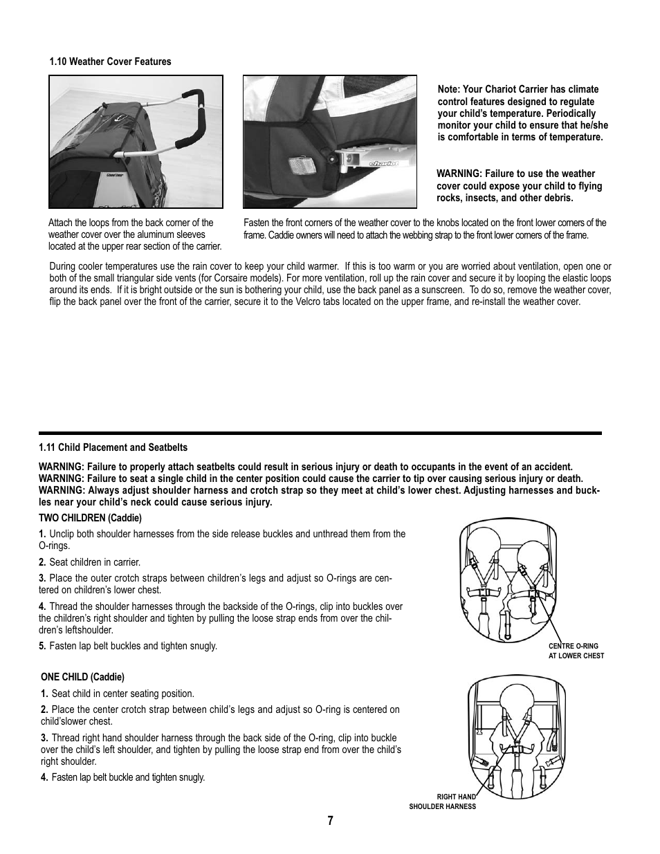 Chariot Carriers CABRIOLET CTS User Manual | Page 8 / 14