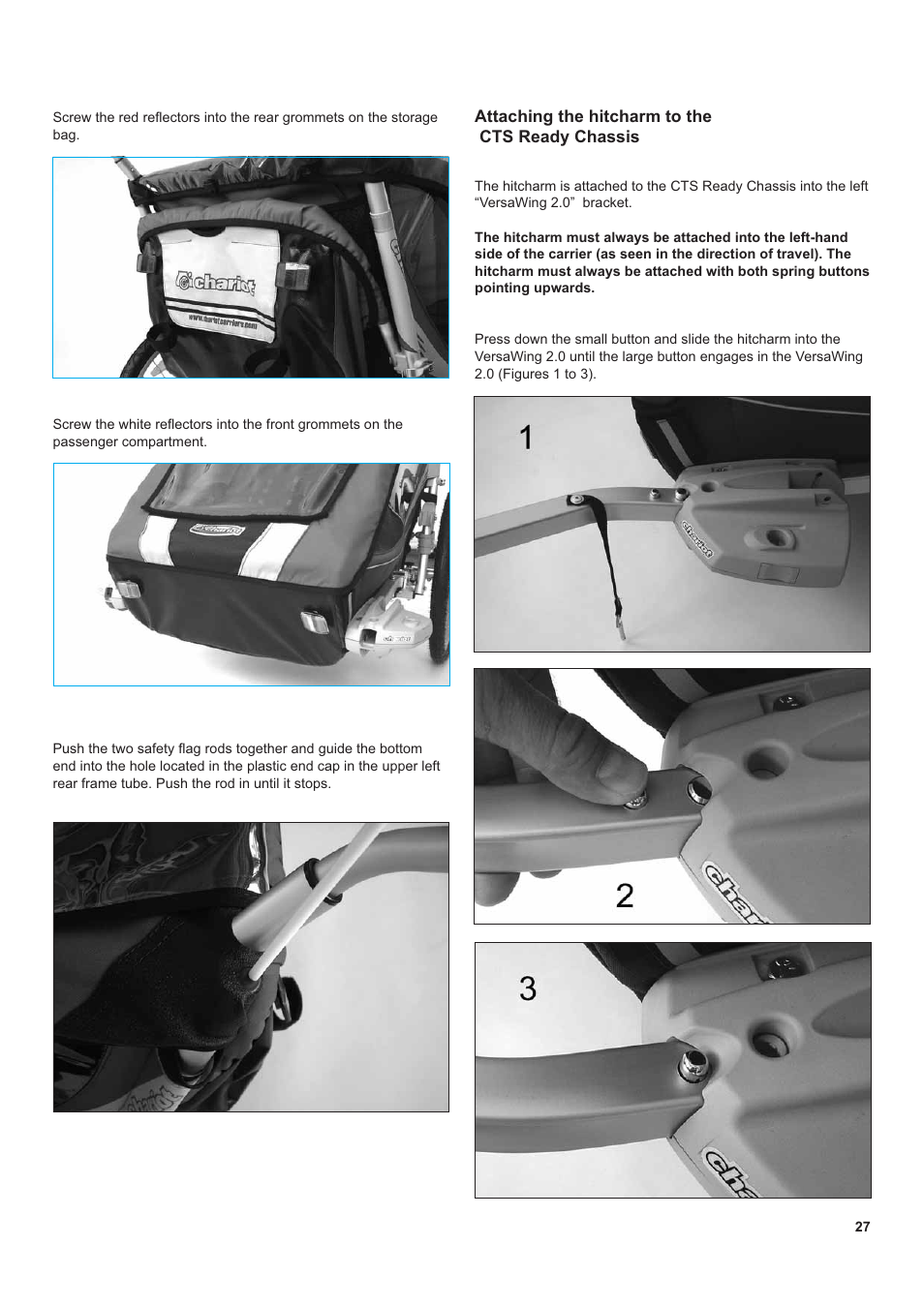 Chariot Carriers CX 1 User Manual | Page 27 / 52