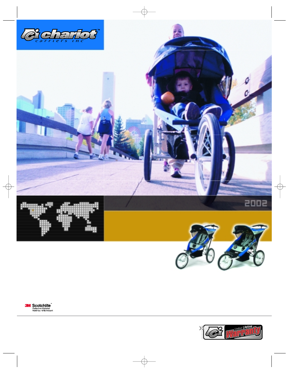 Cavalier | Chariot Carriers sport stroller series 2002 User Manual | Page 4 / 4