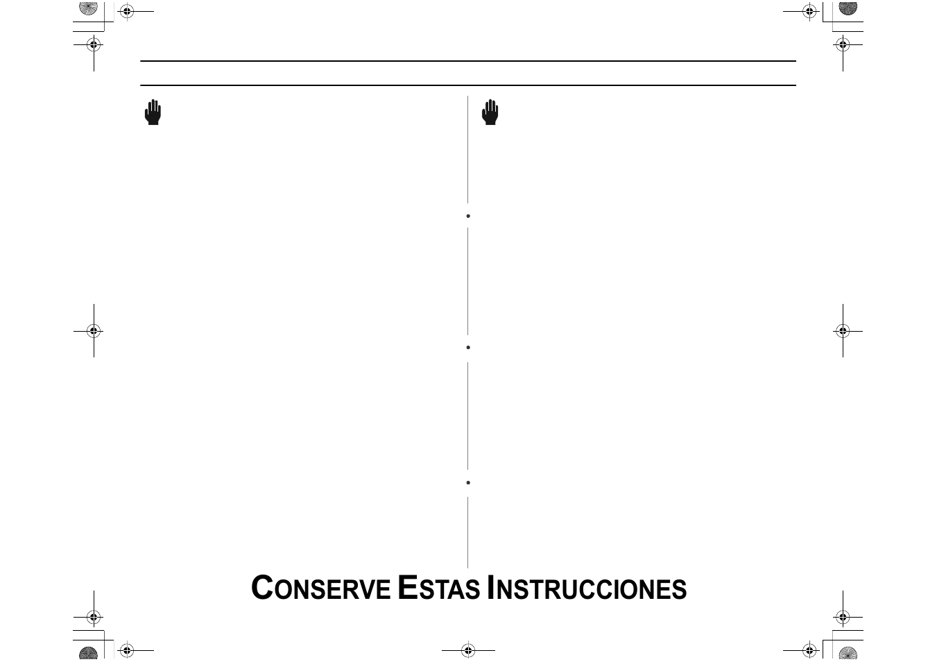 Onserve, Stas, Nstrucciones | Advertencia | Maytag MMC5080AAB User Manual | Page 26 / 44