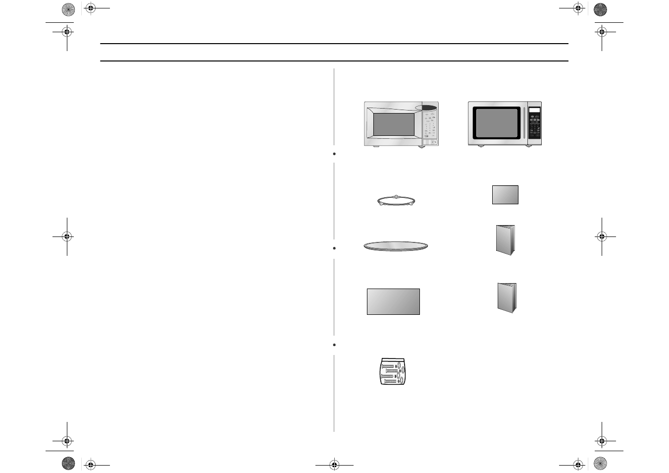 Your new microwave oven, Table of content, Checking parts | Maytag MMC5080AAB User Manual | Page 5 / 44