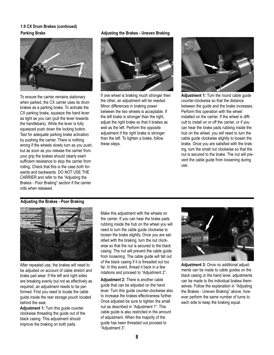 Chariot Carriers Babya Carrier User Manual | Page 9 / 22