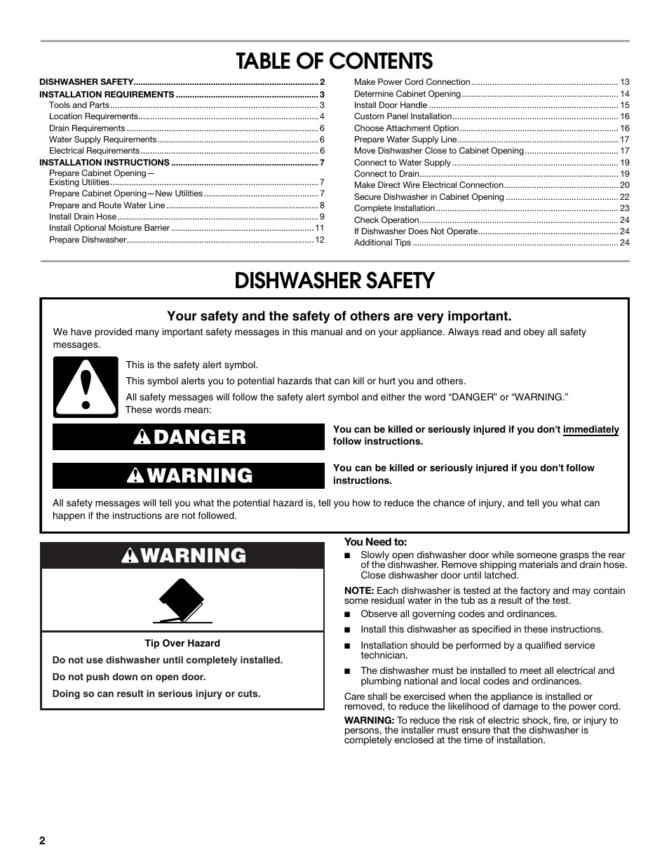 Maytag MDB8979SEZ User Manual | Page 2 / 76