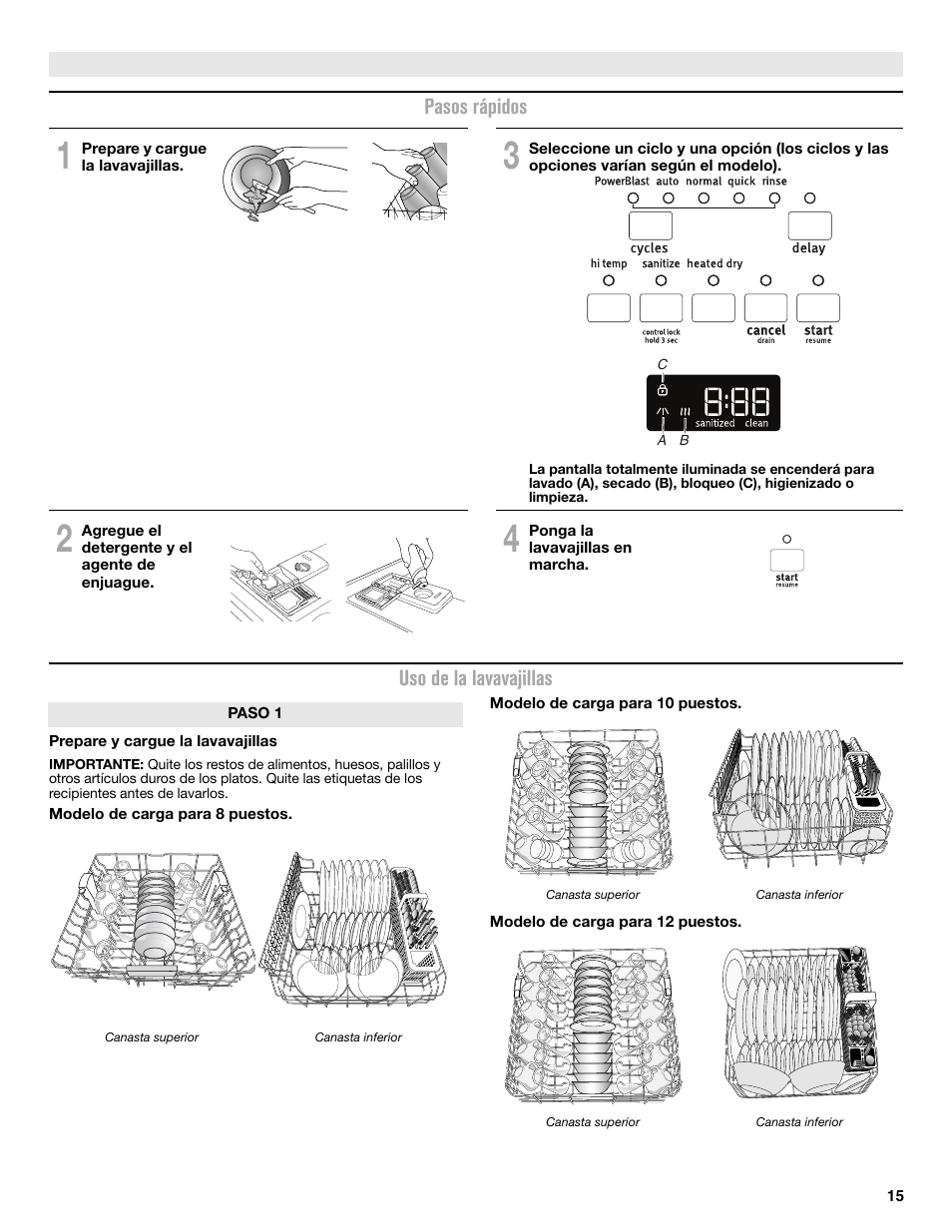 Maytag MDB8969SDM User Manual | Page 15 / 42