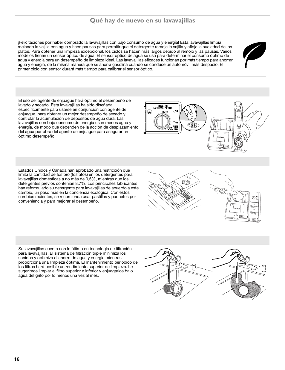 Sistema de filtración | Maytag ADB1700ADB User Manual | Page 16 / 42