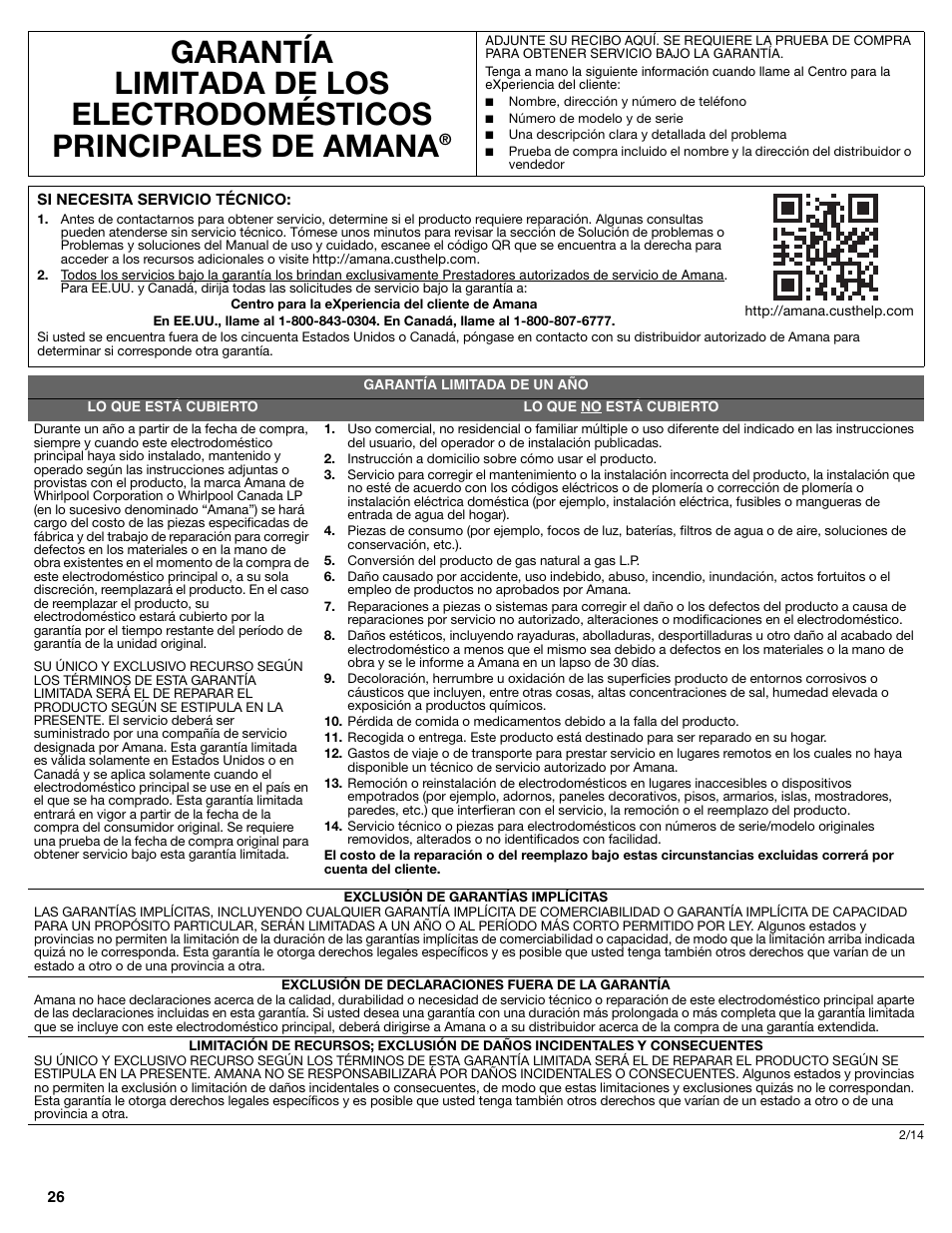 Maytag ADB1700ADB User Manual | Page 26 / 42