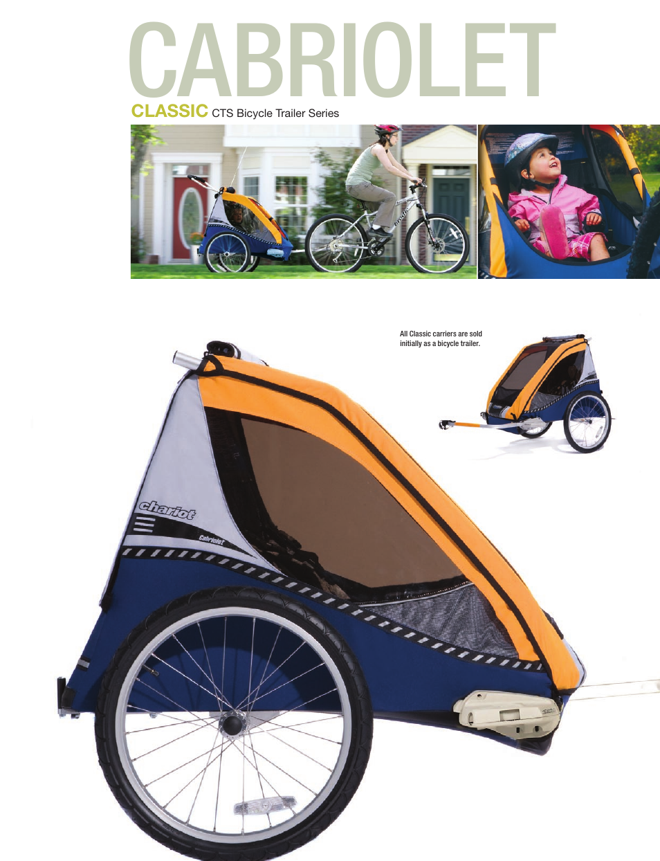 Cabriolet | Chariot Carriers Chariot 2008 User Manual | Page 28 / 40