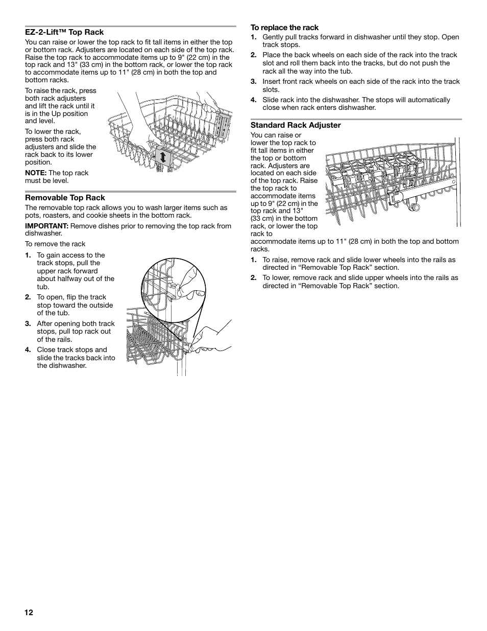 Whirlpool W10596244B User Manual | Page 12 / 56