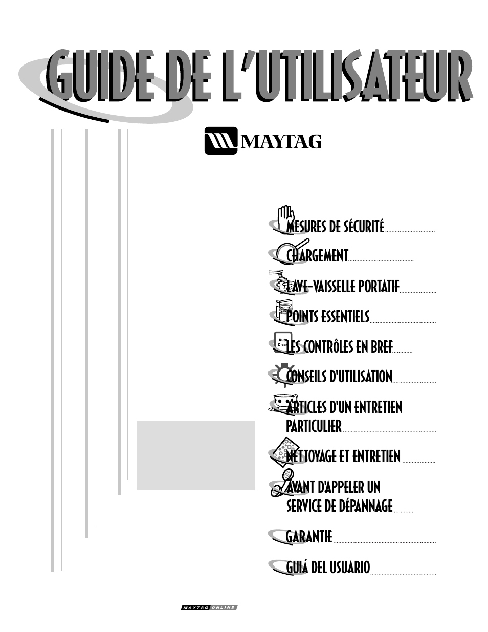 Lave-vaisselle: mdb/c-2 | Maytag MDB6100AWB User Manual | Page 13 / 36