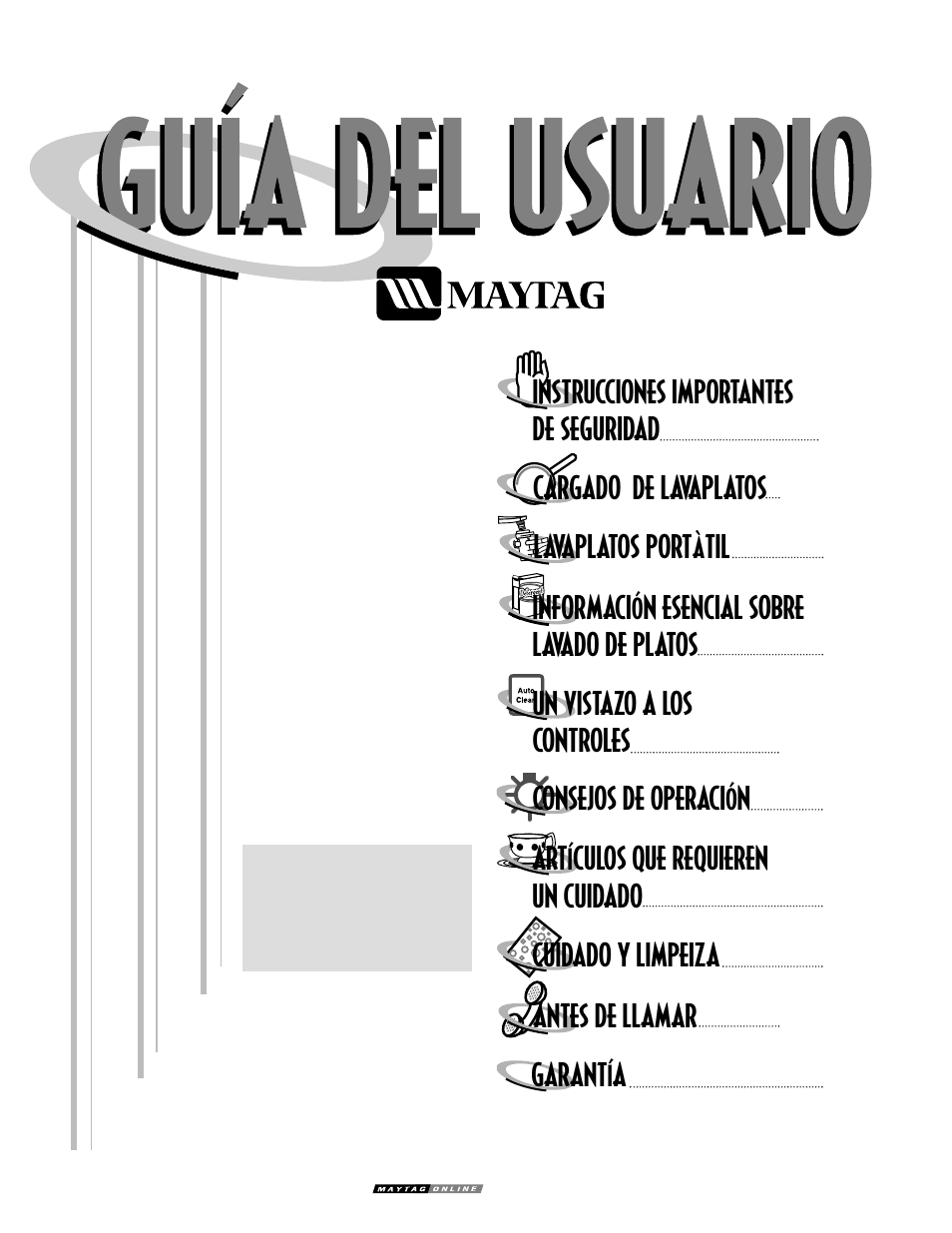 Lavaplatos: mdb/c-2 | Maytag MDB6100AWB User Manual | Page 25 / 36